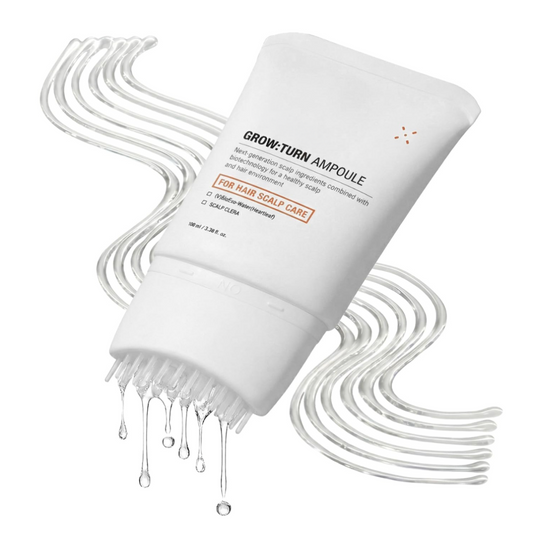 2-in-1 Hair Growth Serum & Scalp Stimulator Brush